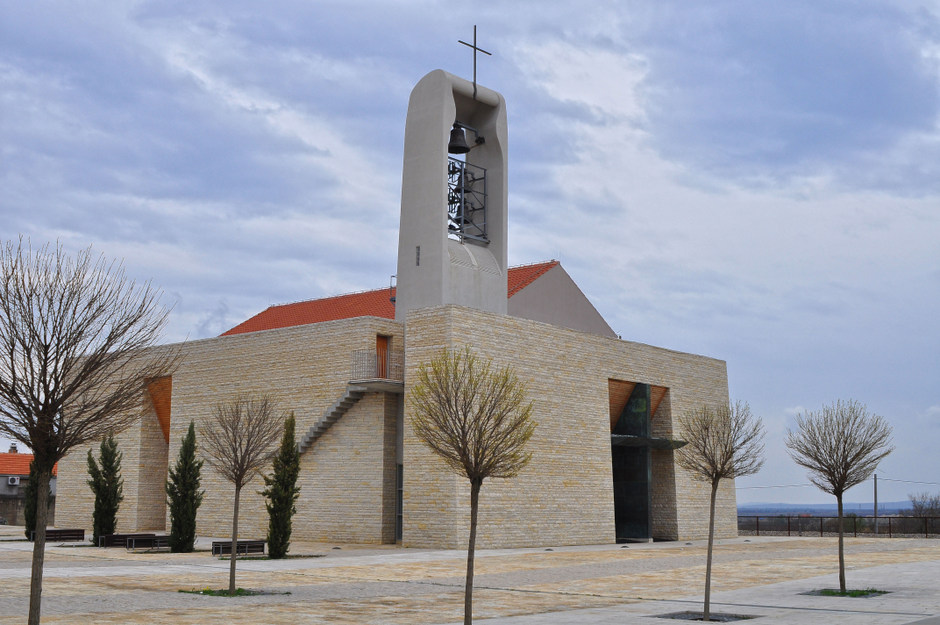 Crkva Škabrnja (Foto: Žeminea Čotrić / Antena Zadar)