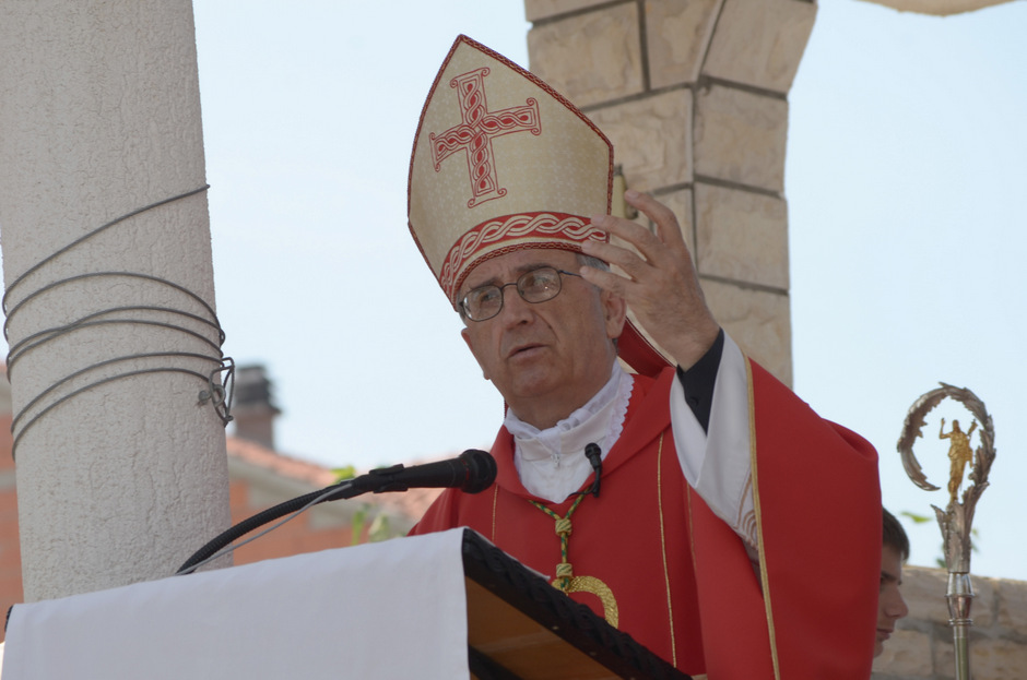 Nadbiskup Želimir Puljić (Foto: Ivan Katalinić / Antena Zadar)