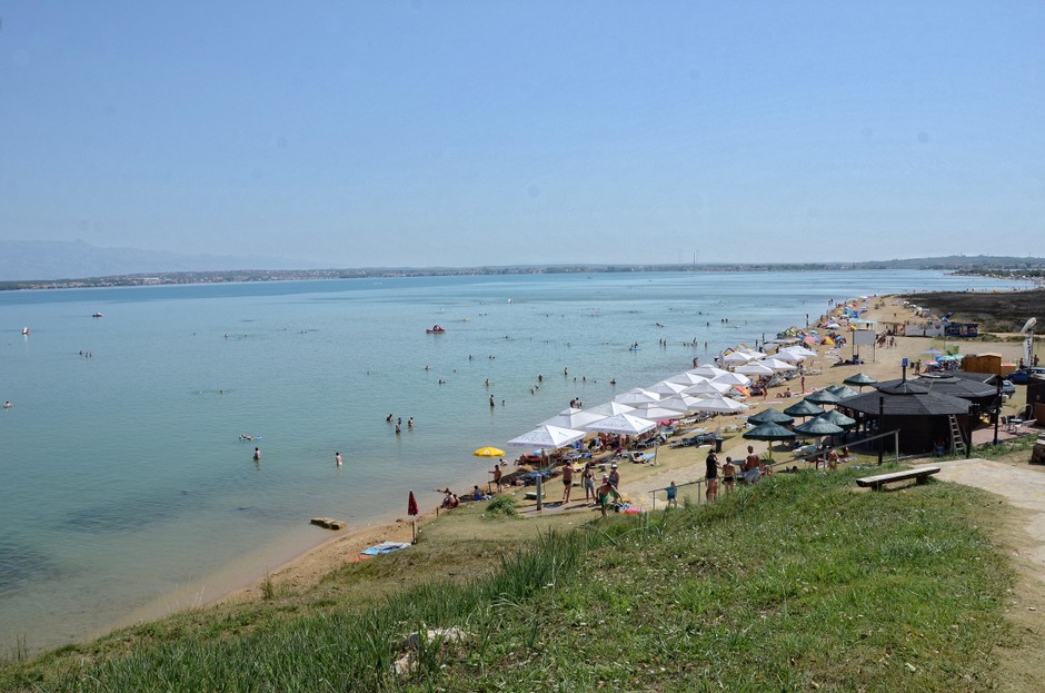 Plaža Sabunike (Foto: Ivan Katalinić / Antena Zadar)