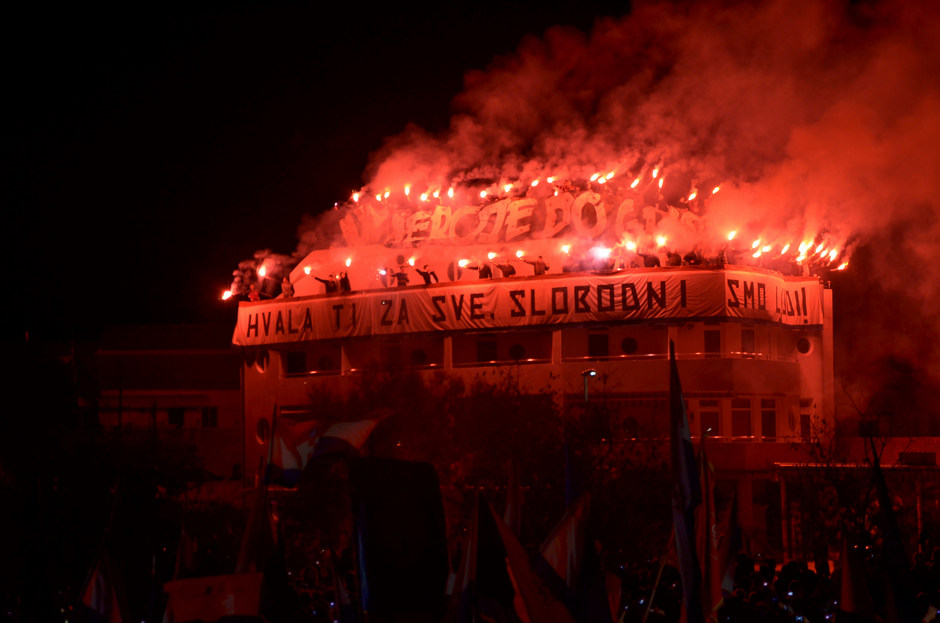 General Ante Gotovina u svojim Pakoštanima (Foto: Ivan Katalinić / Antena Zadar)