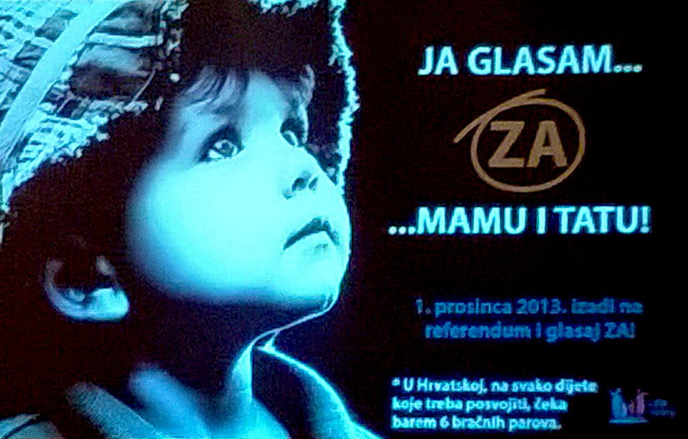 Ja glasam za mamu i tatu