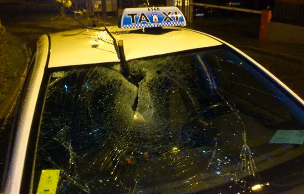 Nevrijeme oštetilo Taxi