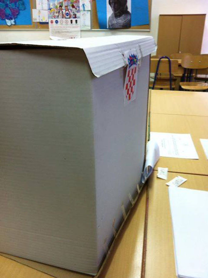 Glasačka kutija Zadarski otoci