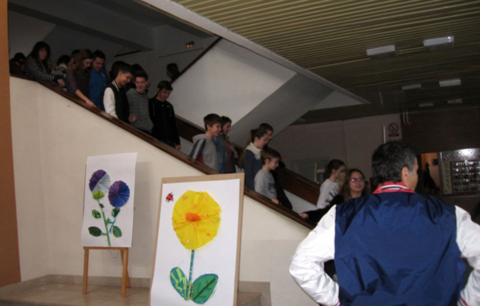 Evakuacija škole Šime Budinića