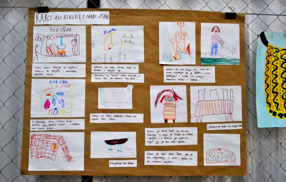 Izložba dječjih radova u Kneževoj palači