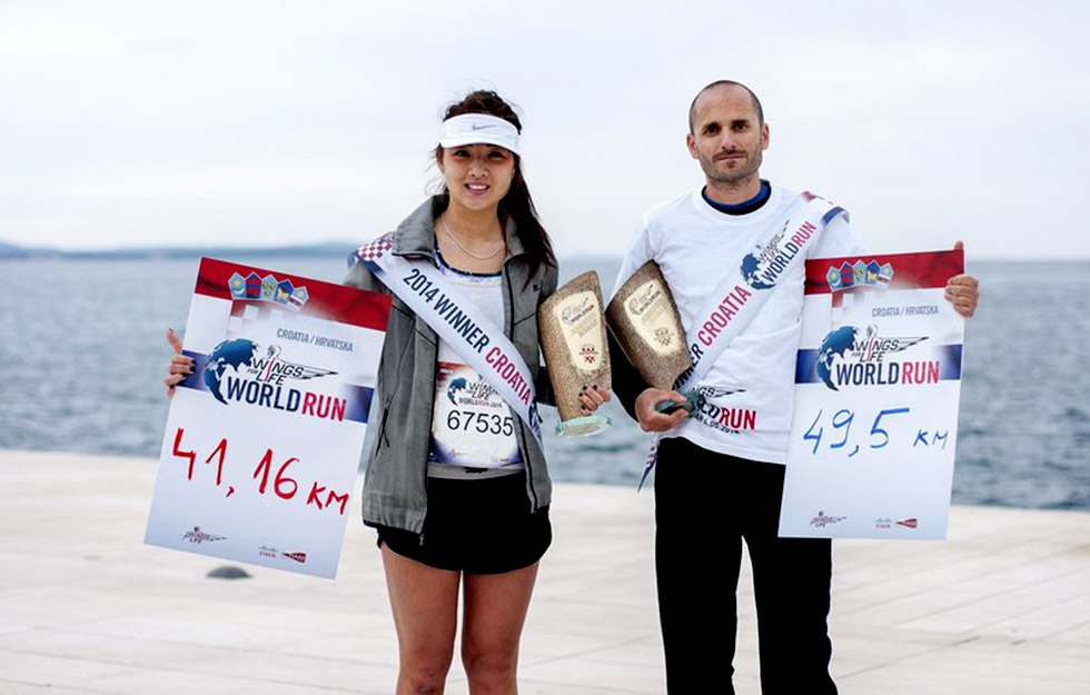 Prvaci utrke u Zadru