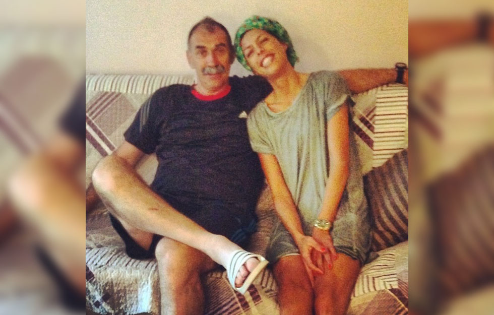 Blanka Vlašić s ocem