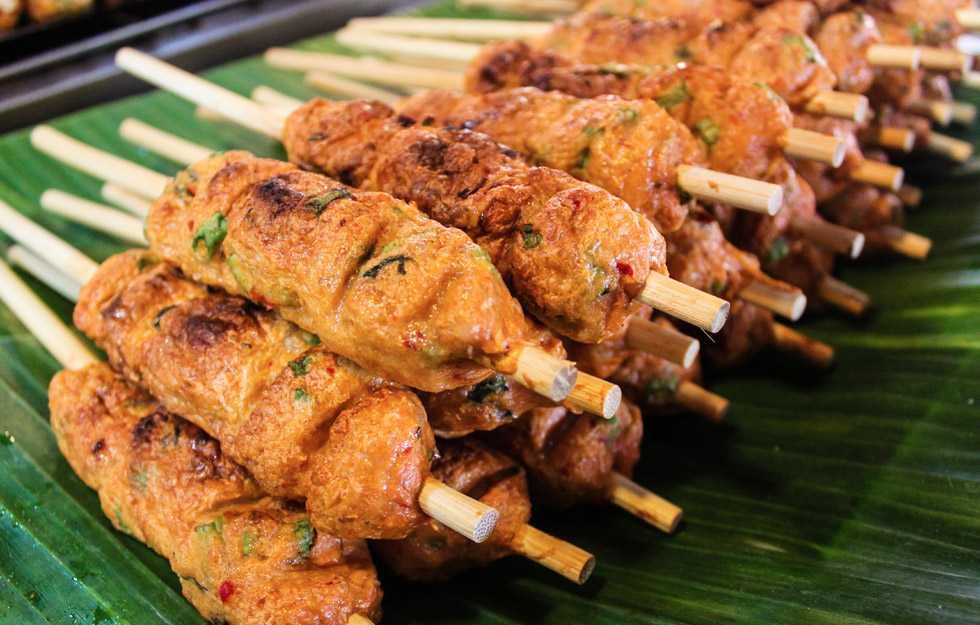 Bankok, Tajland, azijska hrana