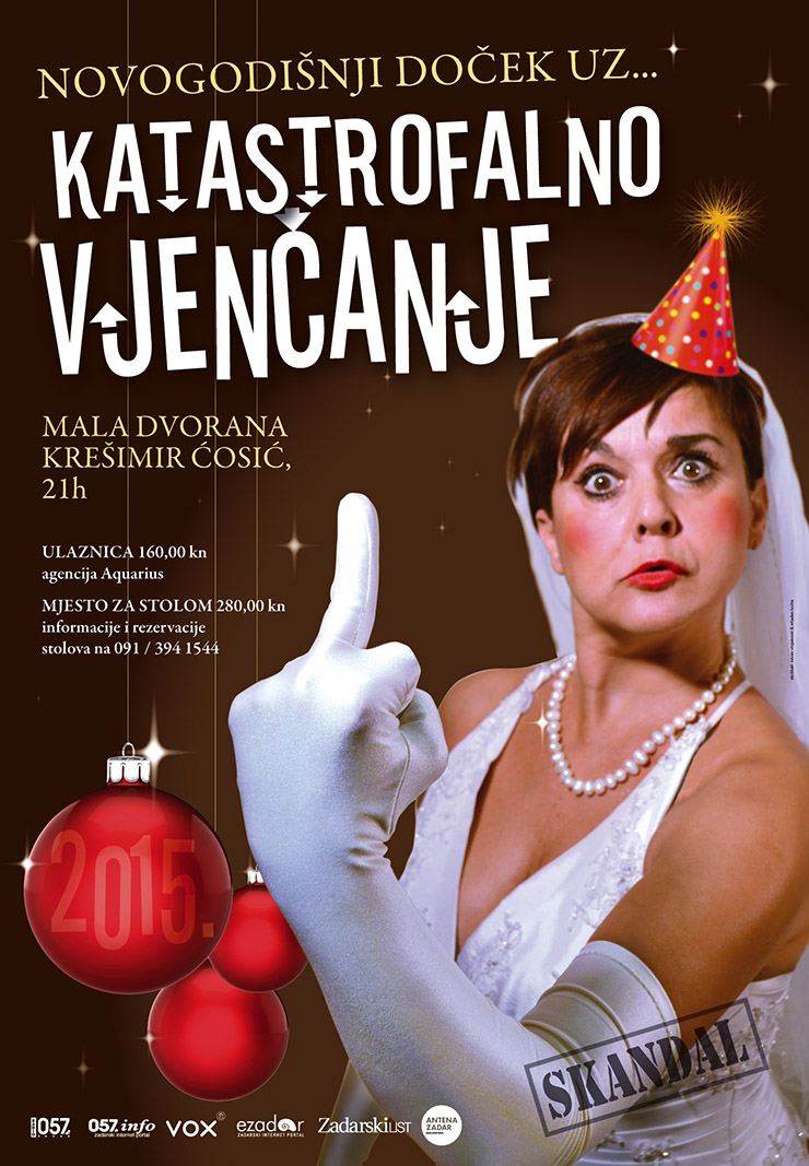 Plakat - Katastrofalno vjenčanje