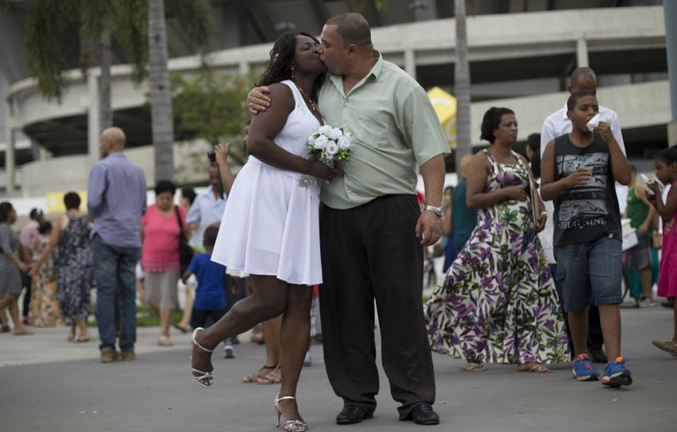 Kolektivno vjenčanje u Brazilu