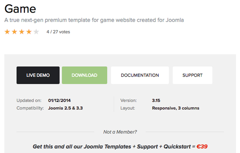 Nova stranica Zadarske županije - template