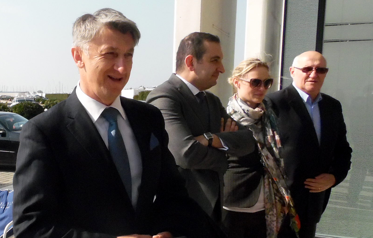 Božidar Longin, Zdenka Zrilić, Zdenko Zrilić