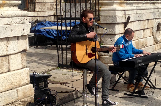 Jure Brkljača na Trgu (Foto HRT)