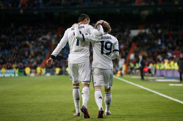 Luka Modrić, Christiano Ronaldo