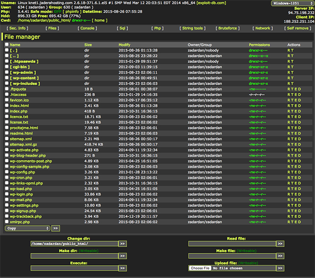 Sadržaj servera Zadar Danas