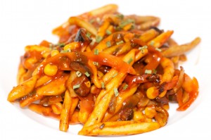 Fusilli s povrćem u umaku od rajčice