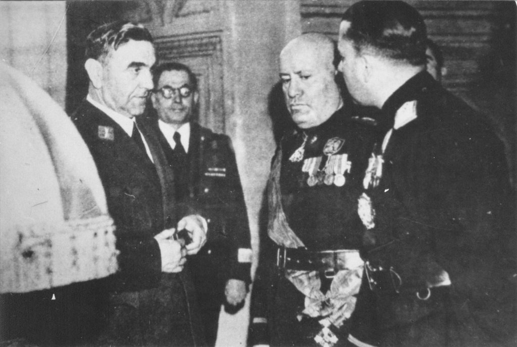 Pavelić i Mussolini
