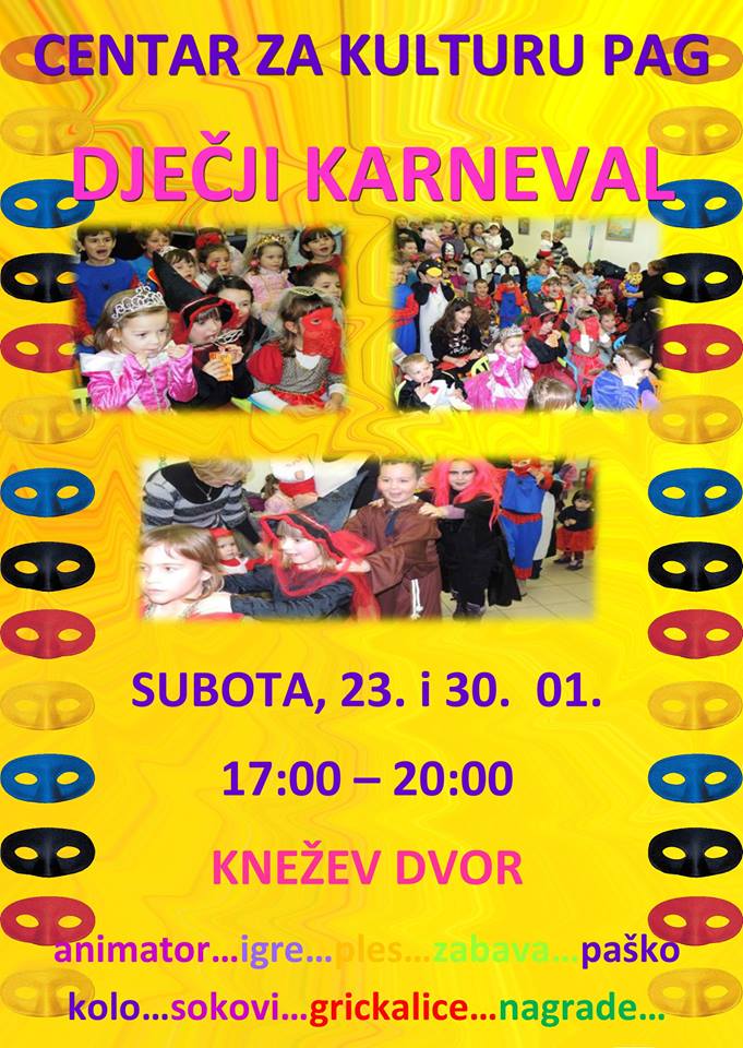 Dječji karneval Pag velika