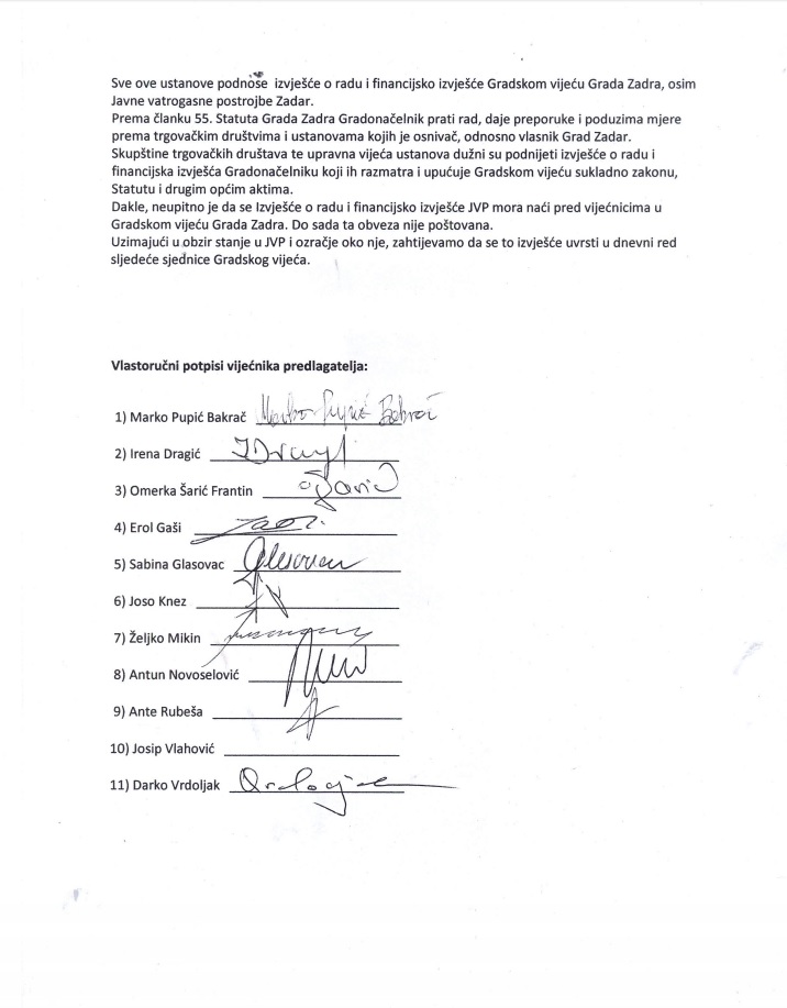 Vatrogasci, Pupić Bakrač 1