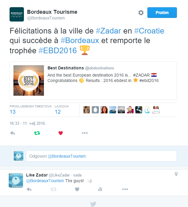 Bordeaux Tourisme twitter 11.02