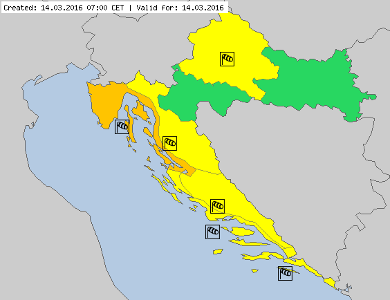 Meteoalarm 14.3.2016.