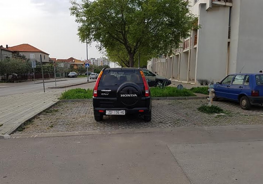 Nepropisno parkiranje, Getaldićeva