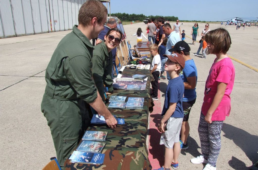 Dan Oružanih Snaga 2016 Zrakoplovna baza Zemunik