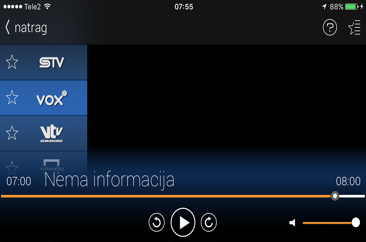 VOX TV ne radi