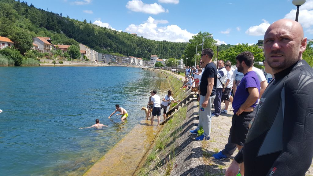 Gdje Zrmanja ljubi more, čišćenje Zrmanje, Obrovac