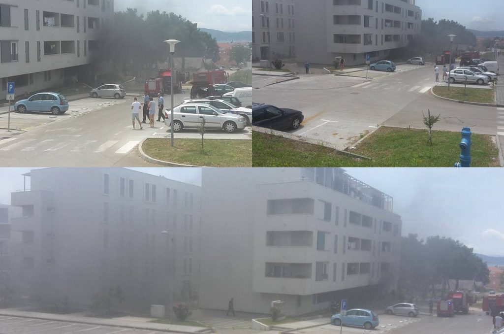 Požar na Crvenim kućama 11.6.2016.