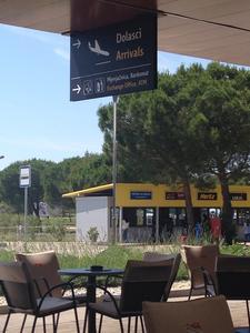 Pogled kafić Zračne luke