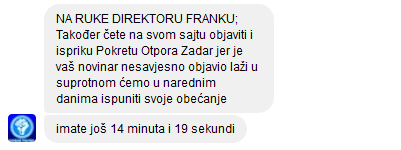 Pokret otpora prijetnja
