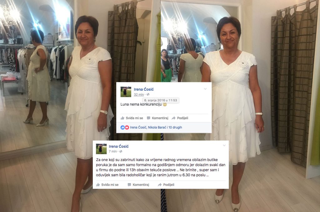 Irena Ćosić i statusi