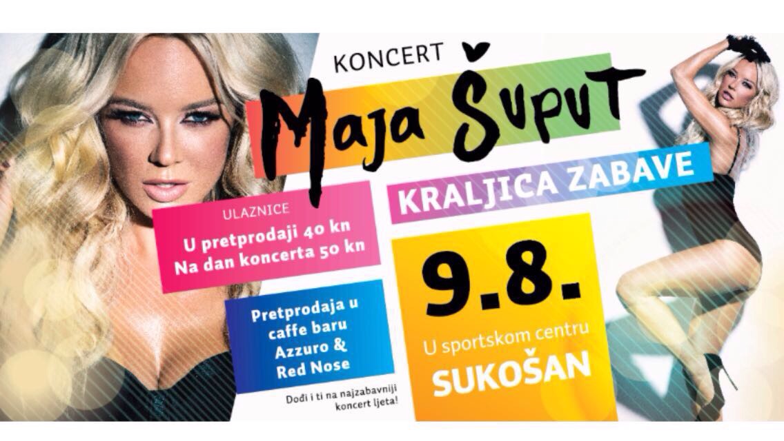 Koncert Maja Šuput