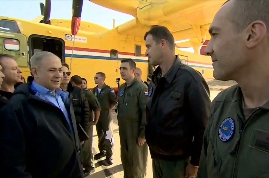 Benjamin Netanyahu, Izrael, kanader
