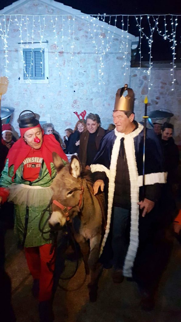 Kralj na novogodišnjem dočeku