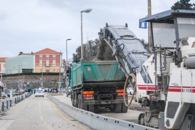 liburnska obala,asfaltiranje