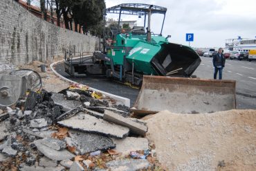 liburnska obala,asfaltiranje