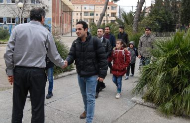 sirijci,prvi dan skole,os sime budinica