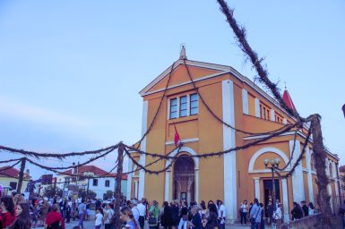 blagdan gospe loretske u arbanasima, arbanasi, crkva u arbanasima