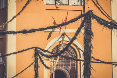 blagdan gospe loretske u arbanasima, crkva u arbanasima