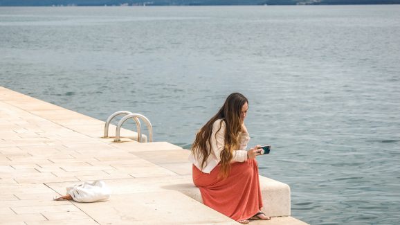 vrijeme, ulicama moga grada-11,mobitel,selfie,morske orgulje