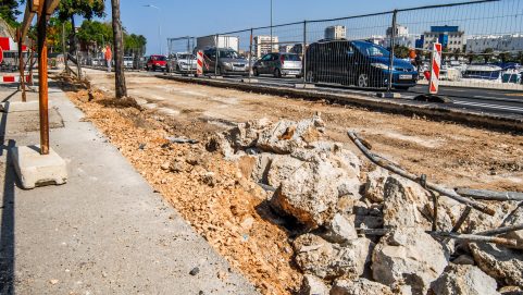 ulicama moga grada-2,radovi,obnova kolnika,obala kralja tomislava