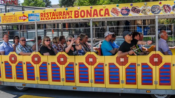 ulicama moga grada-42,turistički vlakić