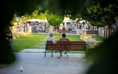 umirovljenici, bake, odmor,