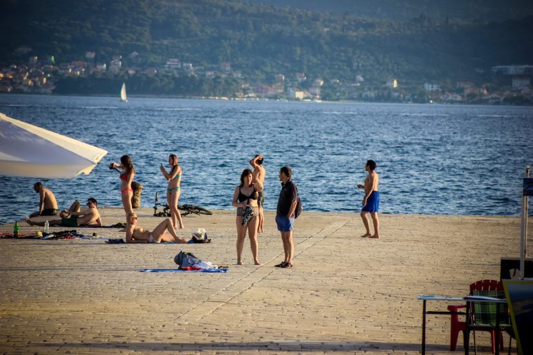 ljeto, vrucine, vremenska prognoza, vrijeme, kupanje, riva