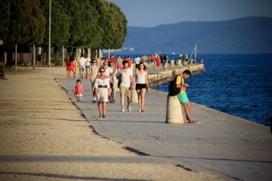 turisti, riva, vrijeme, vremenska prognoza,