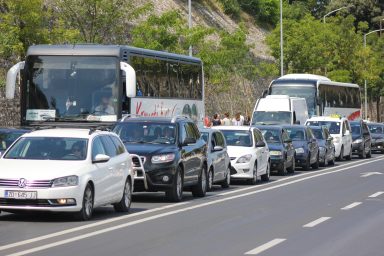 guzva, promet, kolona