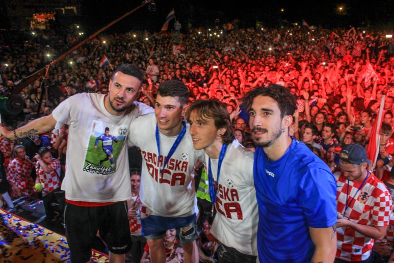 zadarska dica, nogometasi, modric, subasic, livakovic, vrsaljko