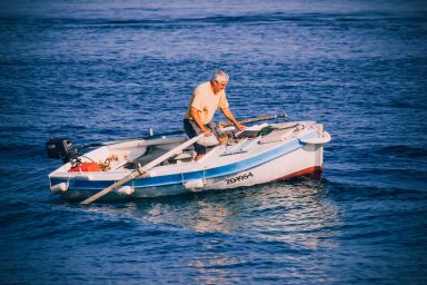 brod, ribolov, ribar